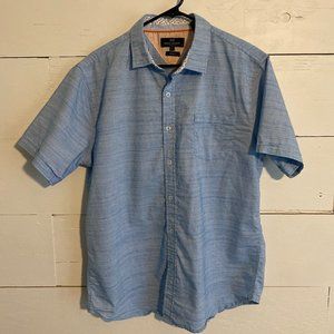 Michael Brandon Men's Slim Fit Short Sleeve Button Up